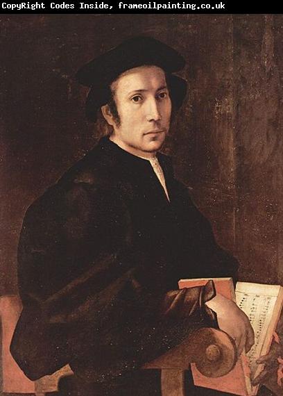 Jacopo Pontormo Portrat eines Musikers